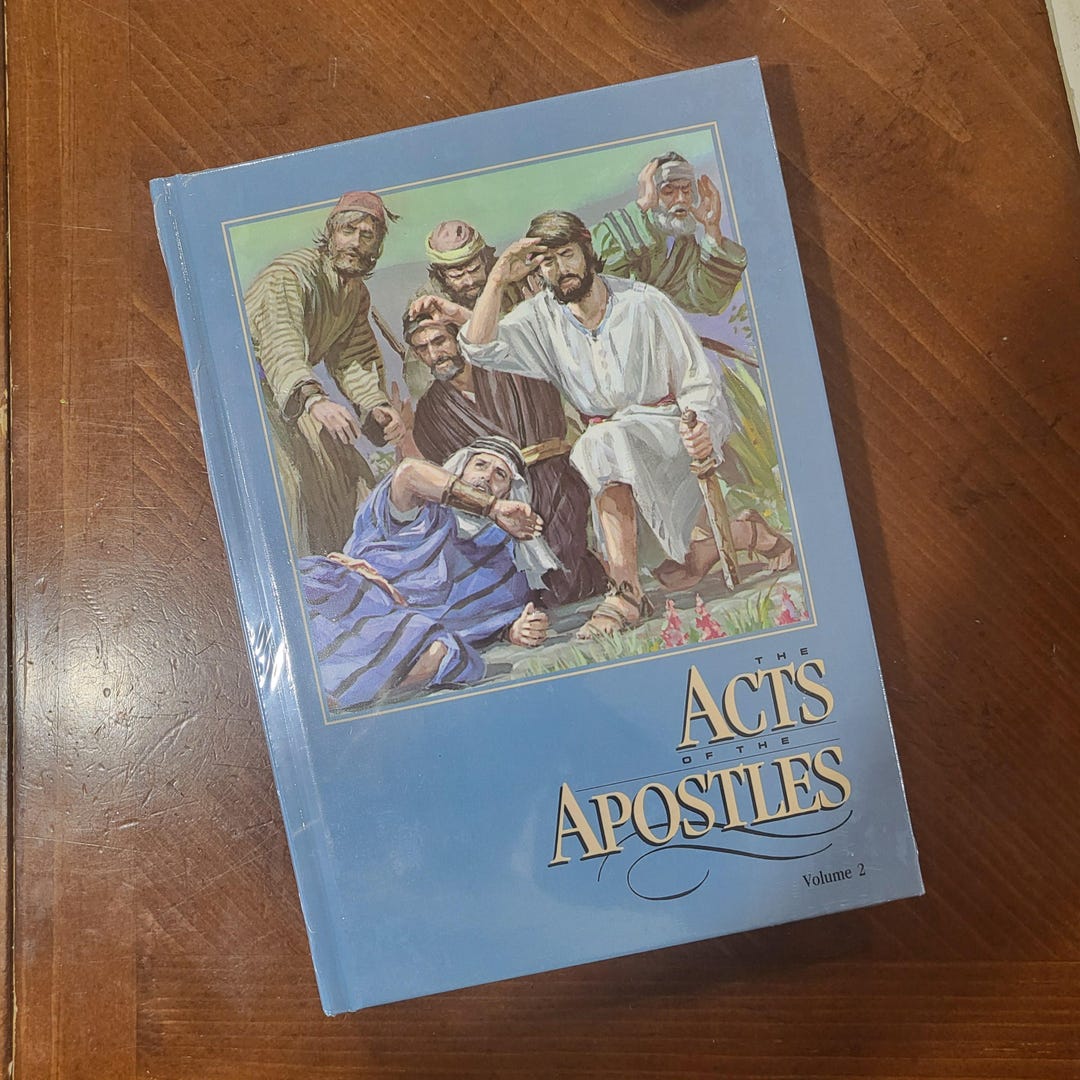 The Acts of the Apostles Volume 2 - 1970, Hardcover (new) - Etsy