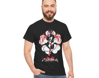 Koszulka z demonem Black Clover Asta, swobodna koszulka inspirowana anime, unisex – prezent dla fanów mangi, japońska animacja, top cosplay, otaku