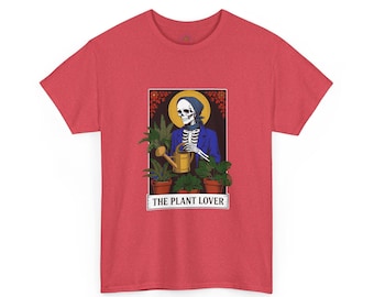 Plant Lover Tarot Card T-Shirt | Unisex Plant Enthusiast Tee