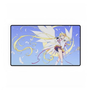 Sailor Moon Desk Mat: Anime Gaming Playmat - Magical Girl Desk Accessory