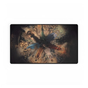 7 Ajahs Wheel of Time Desk Mat, Playmat for TCG MTG, Unique Desk Accessory, Gaming Pad, Desk Protector, Geeky Office Decor, Large Mousepad