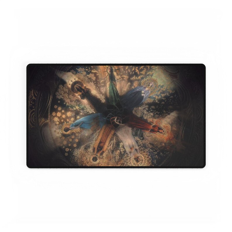 7 Ajahs Wheel of Time Desk Mat, Playmat for TCG MTG, Unique Desk ...