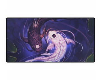 Avatar-Inspired Tui & La Desk Mat - Yin Yang MTG/TCG Playmat, The Last Airbender