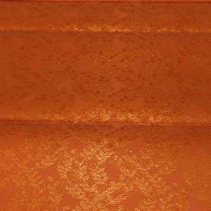 Dark Orange Sego Gele Headtie For African Engagement/ Wedding