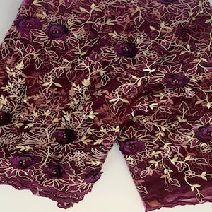 Gorgeous African Lace Fabric 5Yards