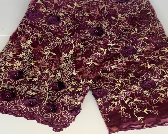 Gorgeous African Lace Fabric 5Yards