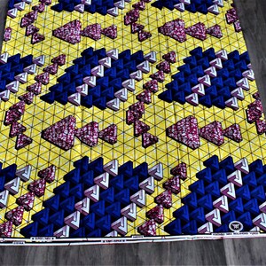 Colorful African Ankara Fabric 5Yards