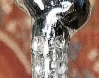 Crystal Traveller Ergonomische Wand Häkelnadel