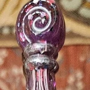 Dark Magic Ergonomisk Resin Wand Virknål