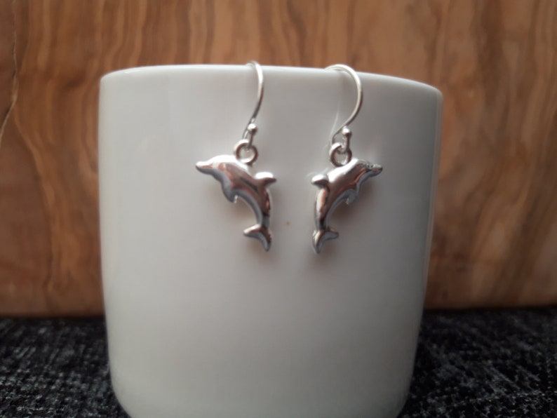Yumilok Delfin Schmuckset Aus 925 Sterling Silber Für Damen – Halskette & Ohrstepper Mit Samtbeutel | Geschenkidee