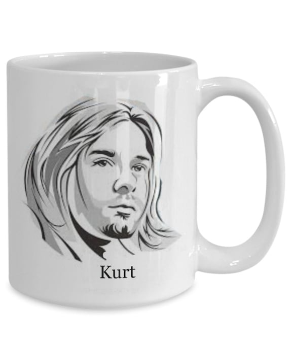 Tasse Kurt Cobain. cadeau pour fan de Cobain Nirvana pour - Etsy France