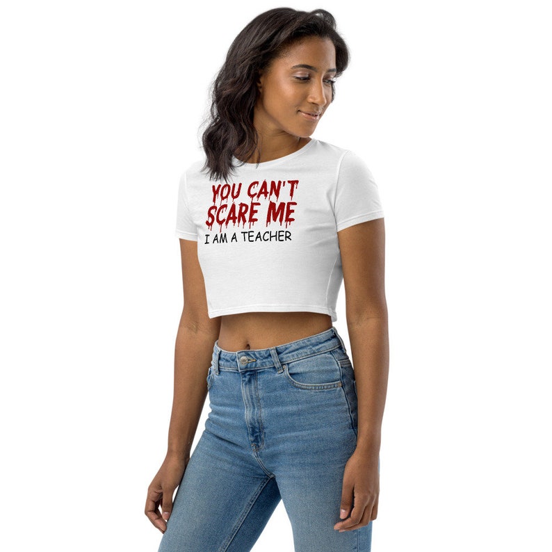 Teachers Organic Crop Top