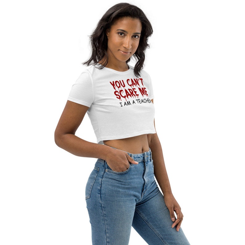 Teachers Organic Crop Top