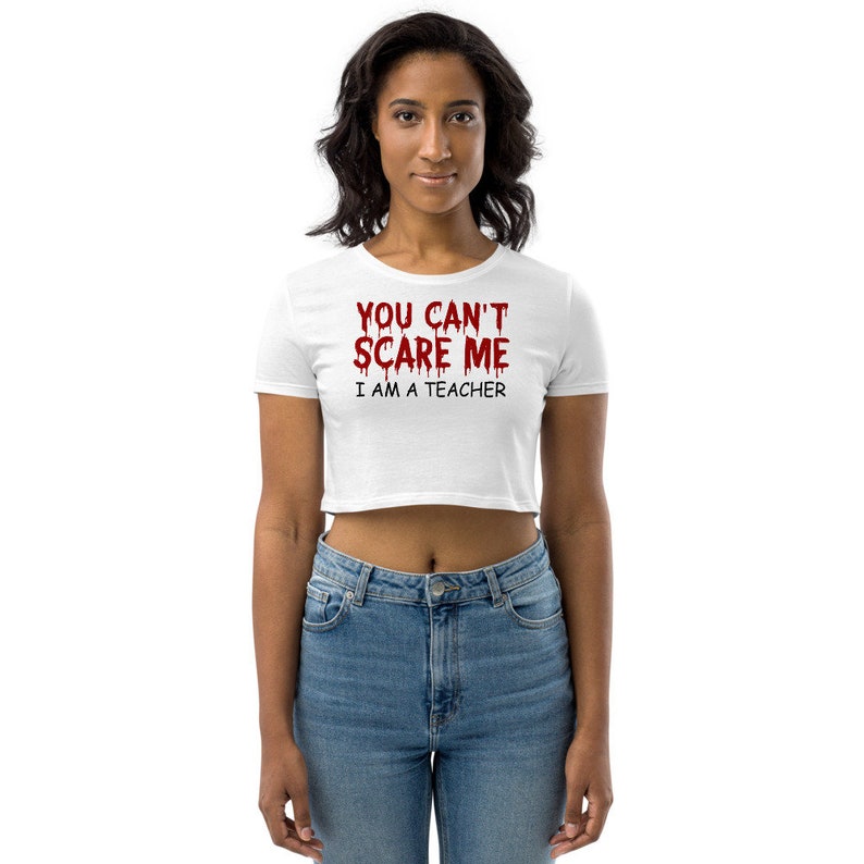 Teachers Organic Crop Top