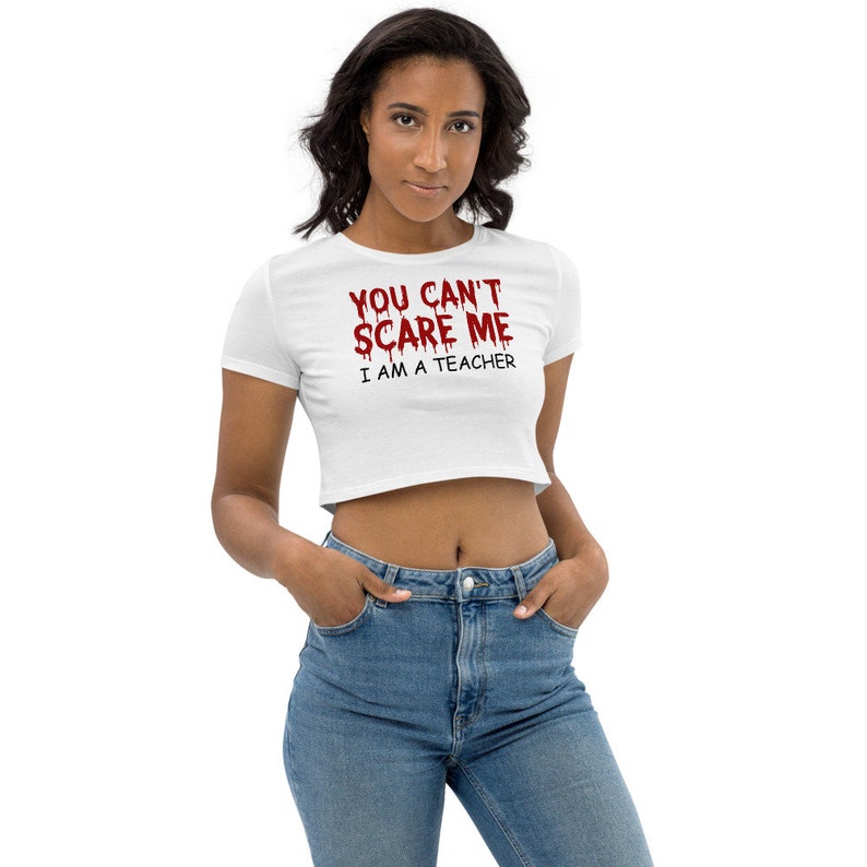 Teachers Organic Crop Top