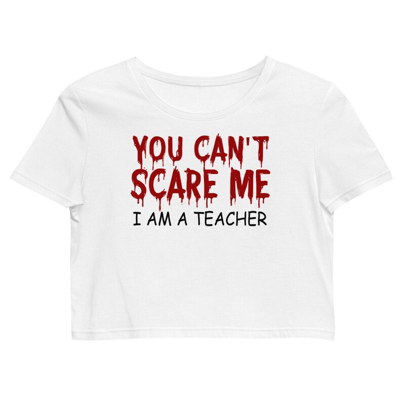 Teachers Organic Crop Top