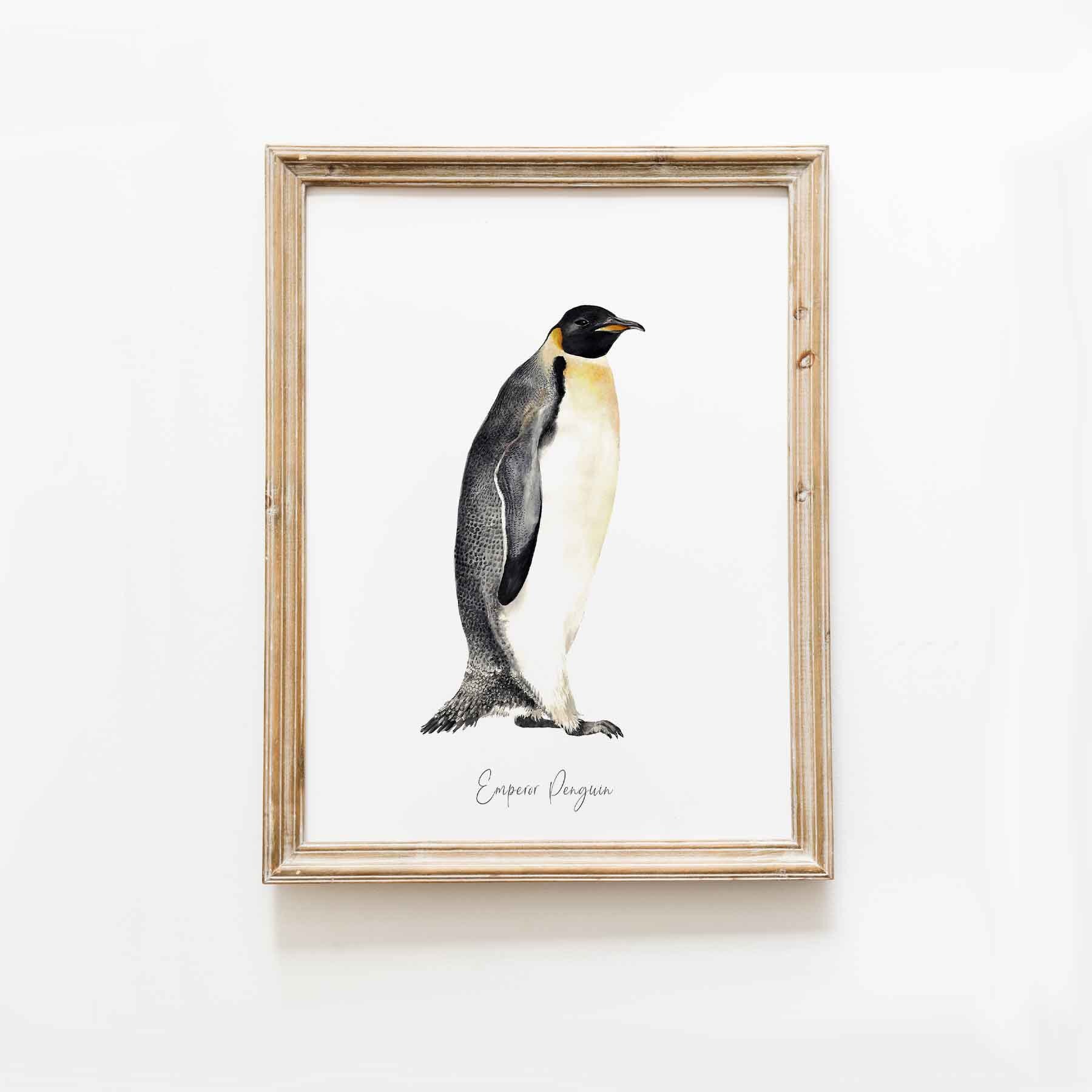 ペンギンの絵画