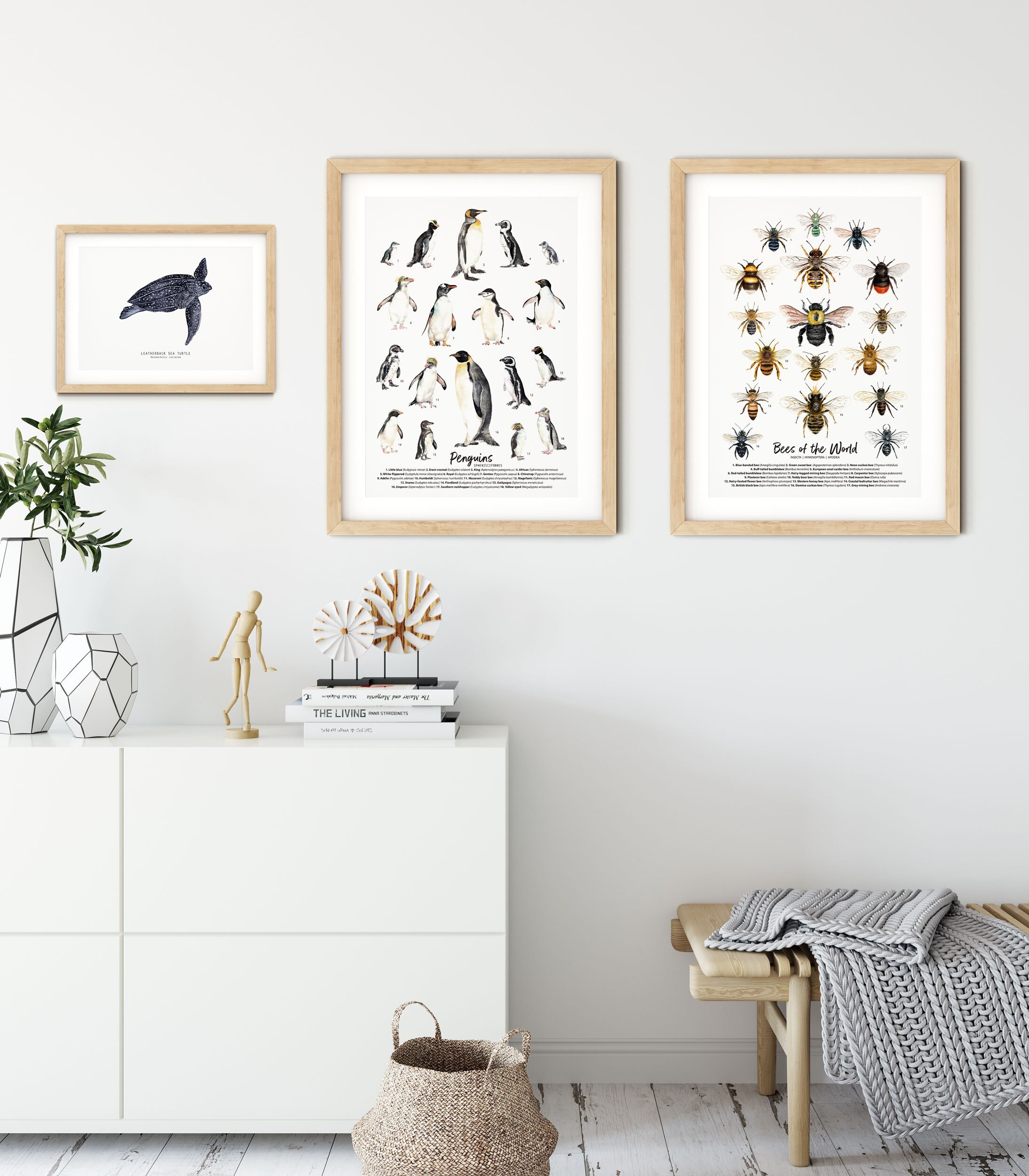 Leatherback Sea Turtle Art Print | Dermochelys Coriacea | Beach, Ocean ...