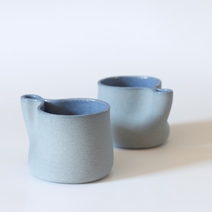 espresso | modern ceramic espresso cup set | turkish coffee | demitasse coffee | set of two
