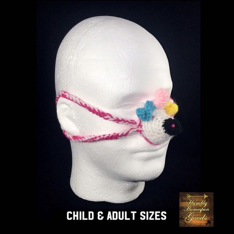 Unicorn Nose Mask Nose Warmer Child & Adult Sizes Etsy