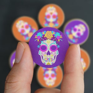30 Edible Skull Cupcake Toppers | wedding cake topper skull