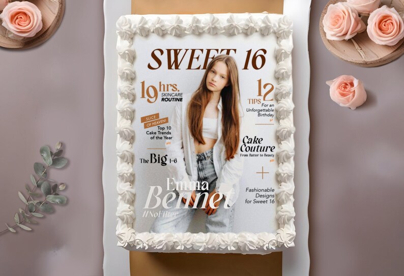 Custom Magazine cover
