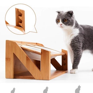 raised pet food bowls