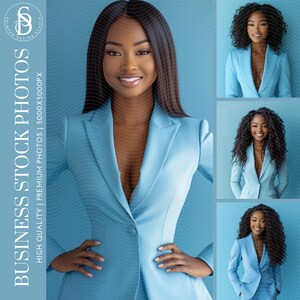 Stock Photos of Professional Black Women | Diverse Looks & Styles | PNG | 5000x5000px