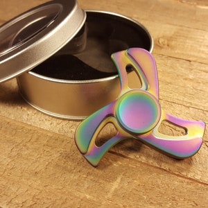 EDC Stainless Steel or Aluminum Turbine Fidget Spinner