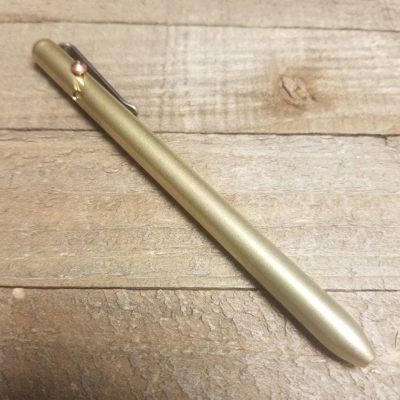Brass Click EDC Pen
