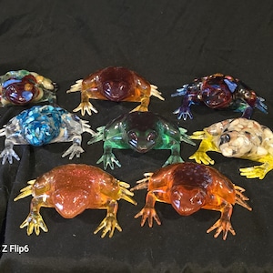 Resin art Frogs