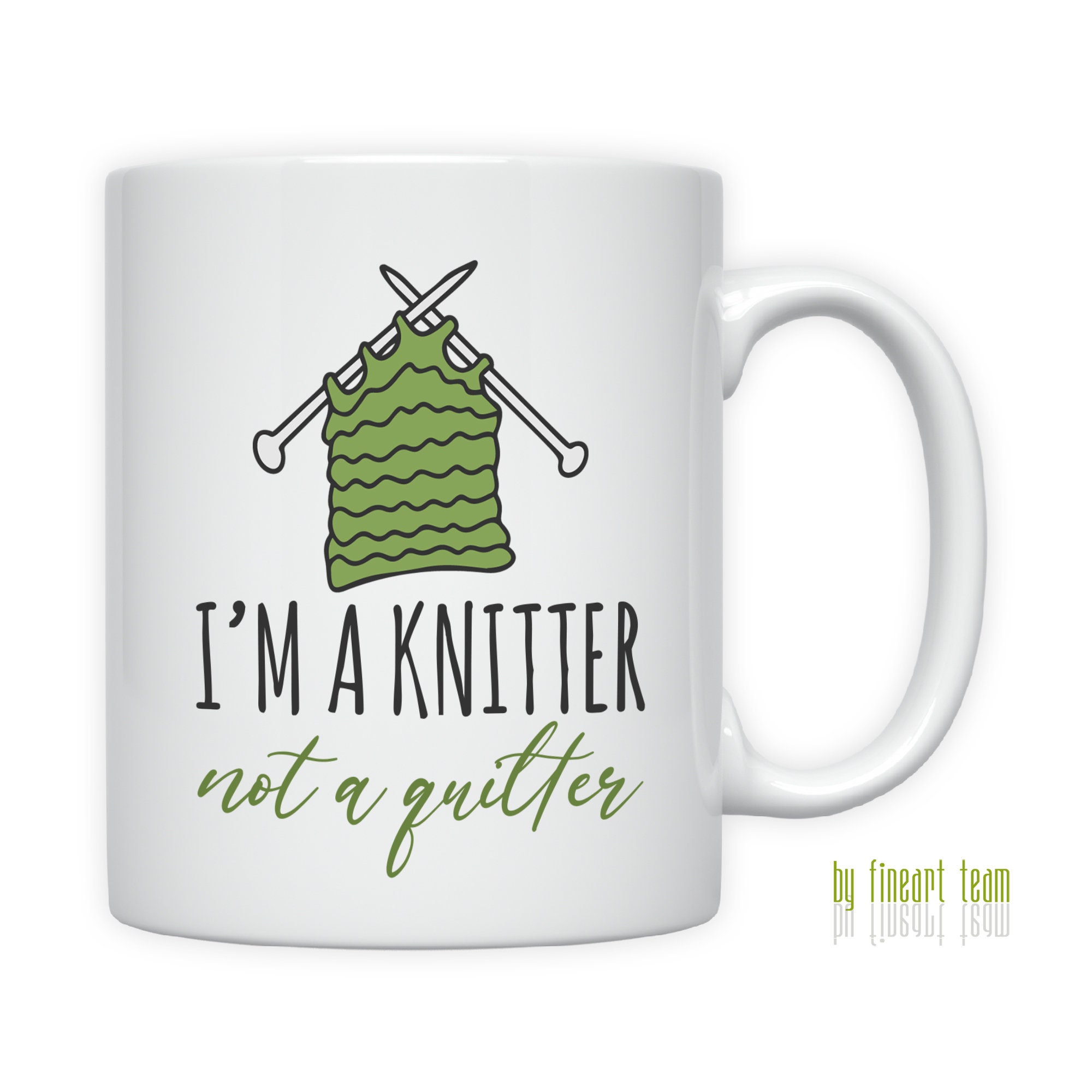 Knitting Mug Yarn Mug Knitting Gift Funny Knitting Mug Coffee Etsy