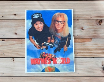 Waynes World Patch, Sew On Patch