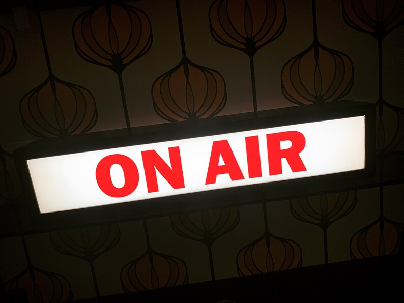 On air lightbox Handcrafted On air lamp On air light box Etsy
