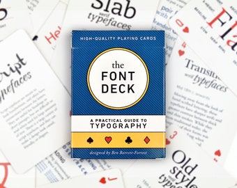 The Font Deck: Playing Card Guide to Typography