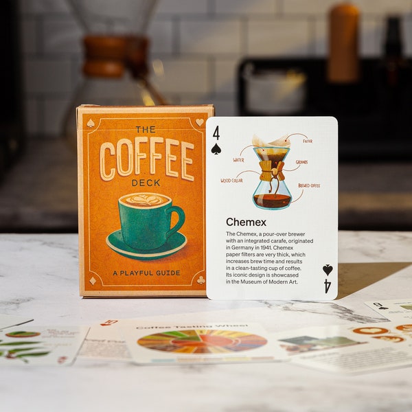 The Coffee Deck: Playing Cards Full of Facts about Coffee