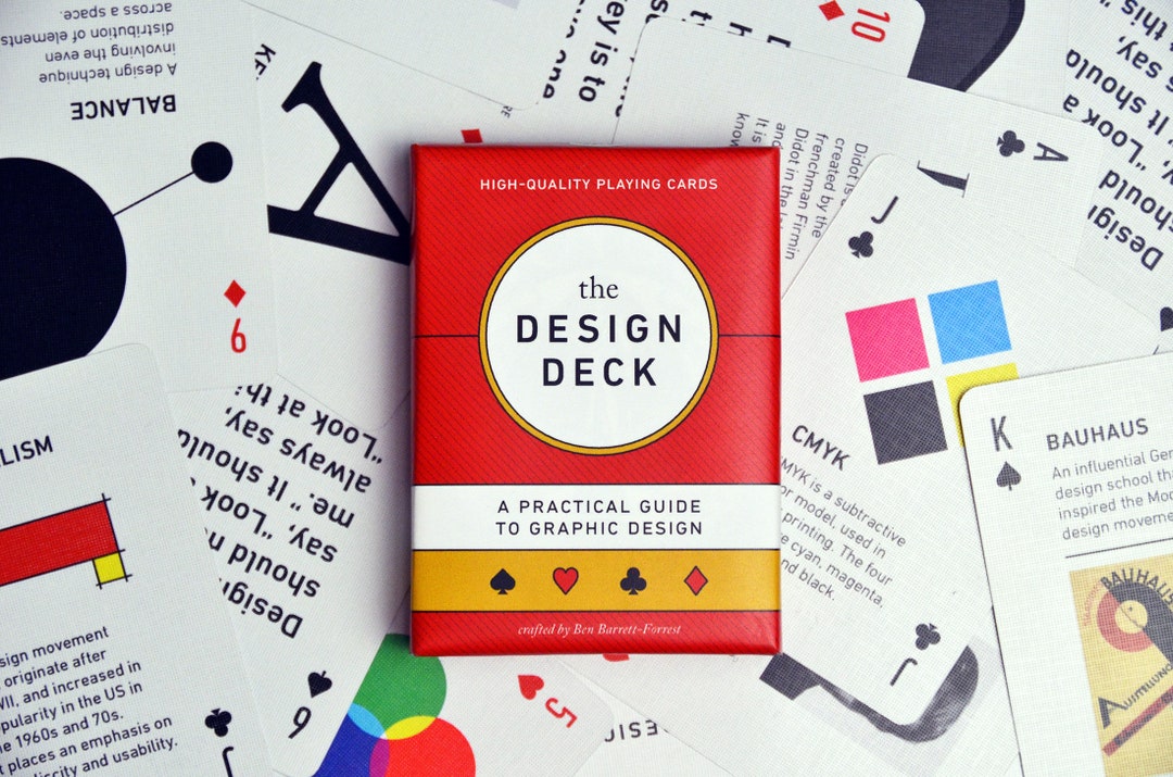 The Design Deck: Playing Card Guide to Graphic Design - Etsy