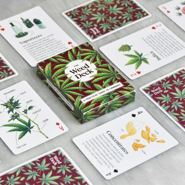 The Weed Deck: Playing Card Guide to Cannabis and Marijuana