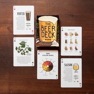O Baralho da Cerveja: Cartas de Baralho Cheias de Fatos sobre a Cerveja