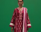 Original Sana Sufinaz Khaddar Shalwar Kameez 3Pcs Party Suit Readymade Salwar Kurti Stitch kurta Stitched Pakistani Dress Embroidered Indian