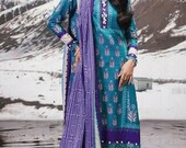 Original Sana Sufinaz Khaddar Shalwar Kameez 3Pcs Party Suit Readymade Salwar Kurti Stitch kurta Stitched Pakistani Dress Embroidered Indian