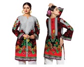 Indian Kurti Pakistani Kurta Cotton Digital Print Tunic Tops Shirt Ethnic Dress Sufia Fashions®  SF82