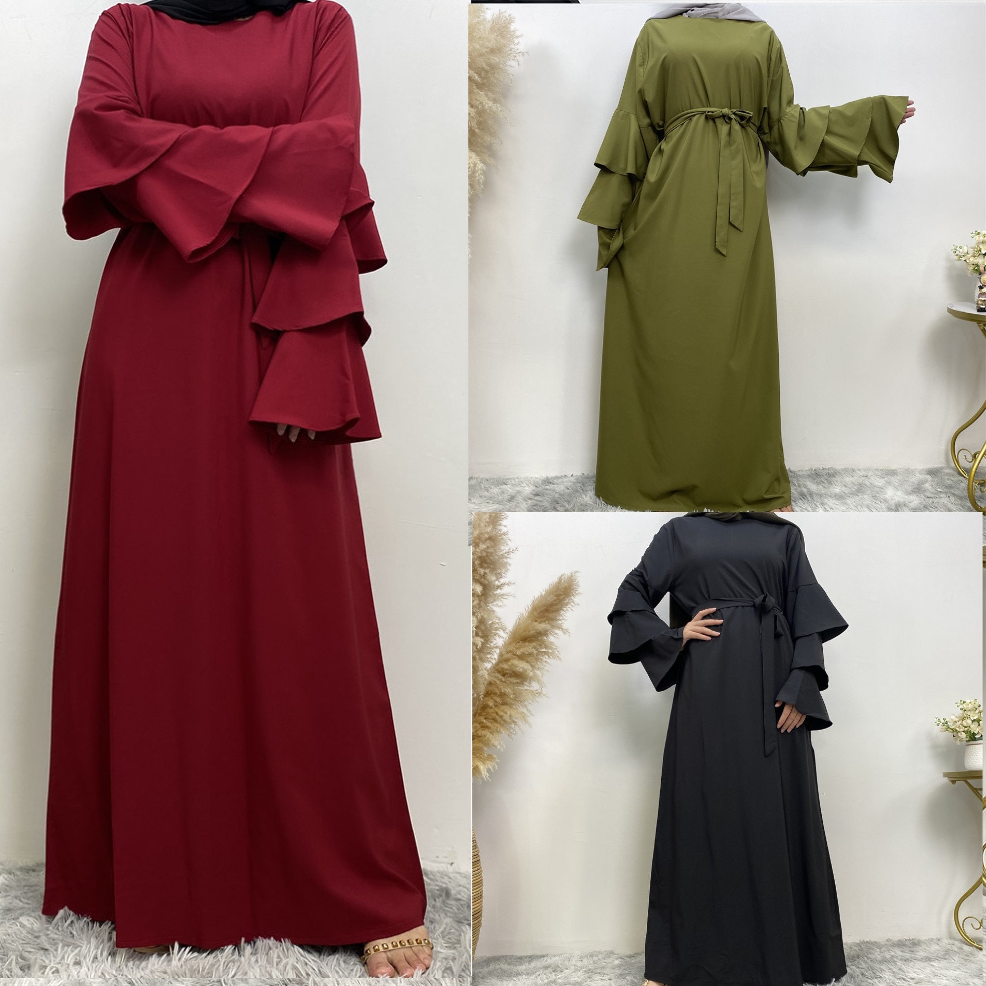 Latest burqa cheap design 2018