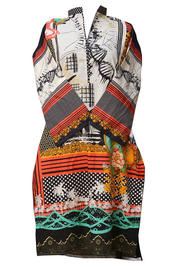 Women Indian Kurti Pakistani Kurta Cotton Digital Print Tunic Etsy