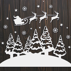 Dekoration Weihnachten Advent Schneespray Fensterspray Schablonen  Schwibbogen Weihnachtsstern Schnee 