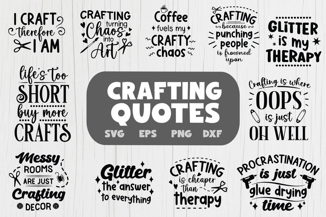 Crafting Quotes Printable