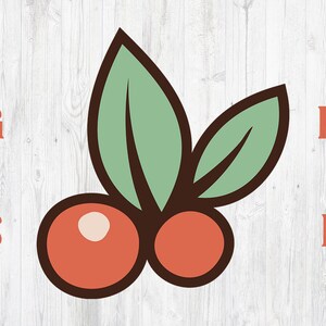 Christmas Holly SVG, Holly SVG, Vintage Christmas SVG, Christmas Ornament svg, Winter svg, Christmas svg, Holly Clipart, Holly Berry svg
