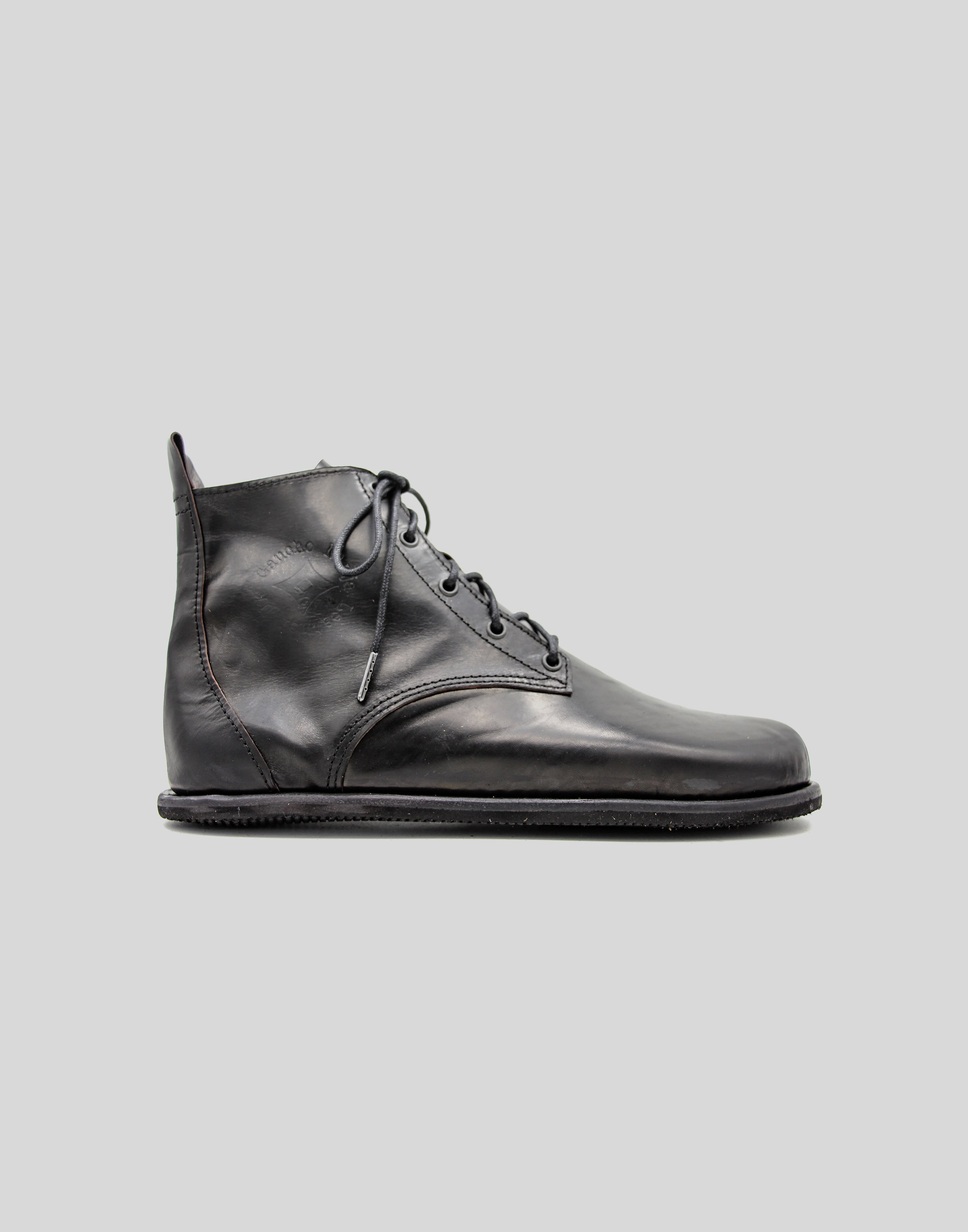 Barefoot Chukka Boots Black Leather Boots Barefoot Shoes - Etsy UK