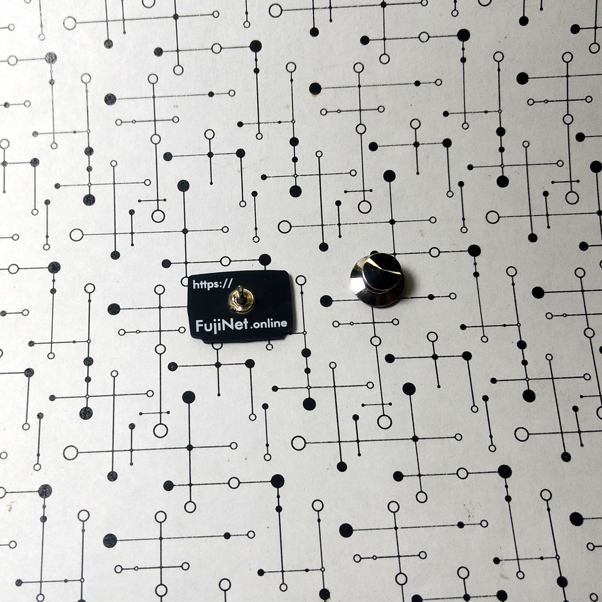 BASIC Programming Ready Prompt PCB Lapel Pin on Vintage 80's Style TV ...