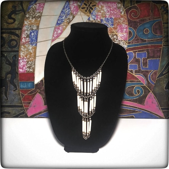 Southwestern in Bohemian Style Fringe Necklace. Native - Etsy